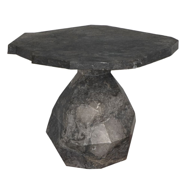 Rind Table, Black Marble by Noir-Blue Hand Home