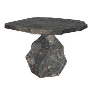 Rind Table, Black Marble by Noir-Blue Hand Home