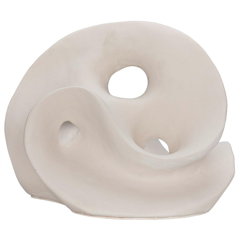 Traugott Sculpture, Fiber Cement-Noir Furniture-Blue Hand Home