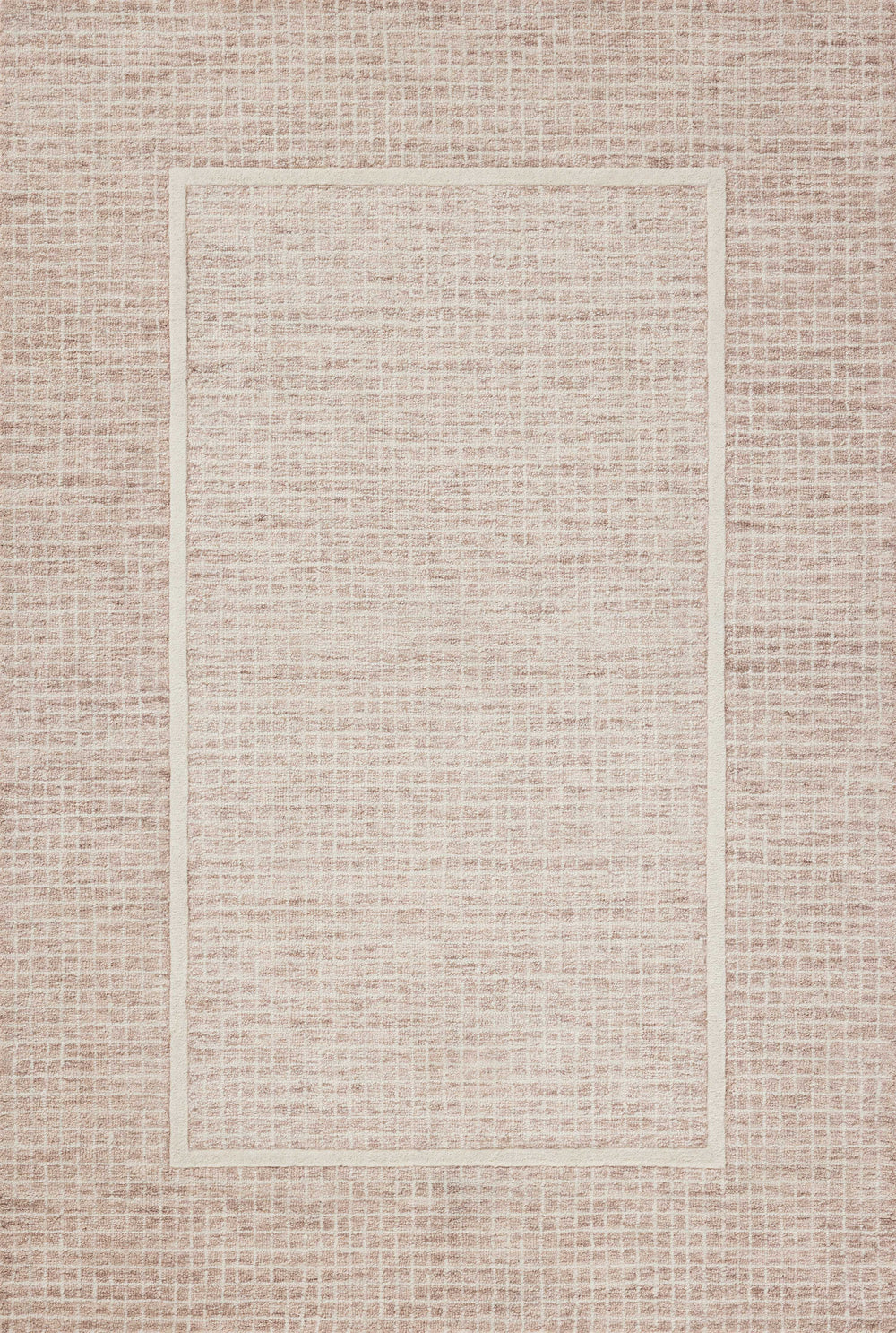 Chris Loves Julia x Loloi Briggs Rugs - Blush / Ivory-Blue Hand Home