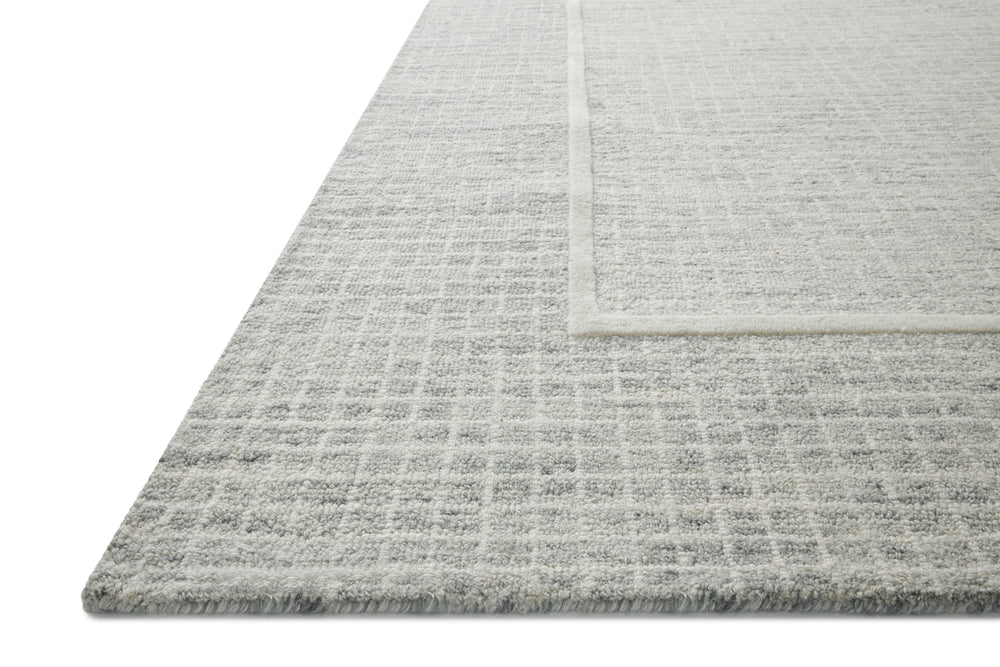 Chris Loves Julia x Loloi Briggs Rugs - Mist / Ivory-Blue Hand Home