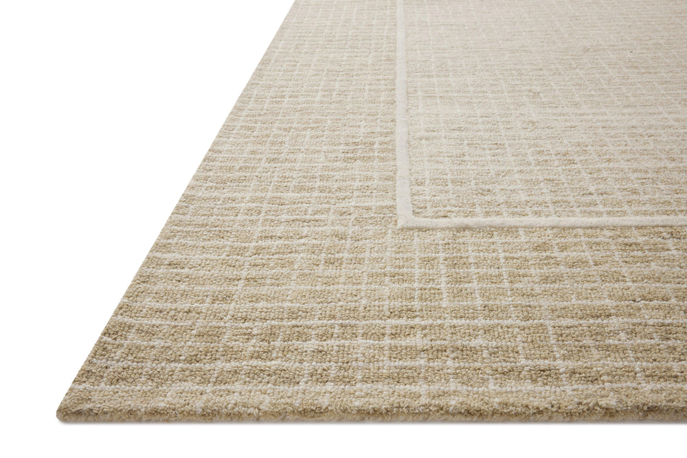 Chris Loves Julia x Loloi Briggs Rugs - Wheat / Ivory-Blue Hand Home