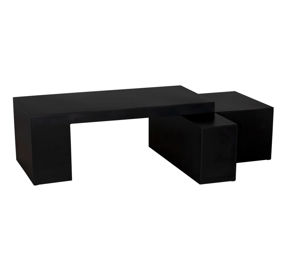 Gabriel Coffee Table - 68x38x18-Blue Hand Home