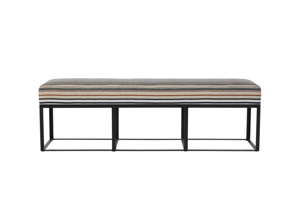 Cisco Brothers Cruz Bench-Cisco Brothers-Blue Hand Home