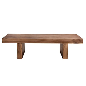 Kobe Coffee Table, Teak-Blue Hand Home