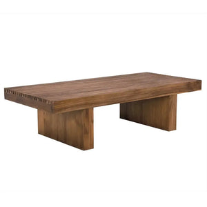 Kobe Coffee Table, Teak-Blue Hand Home