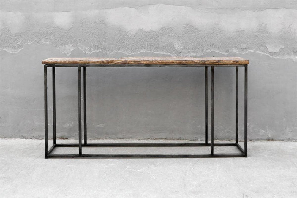 Plank Top Console-Blue Hand Home