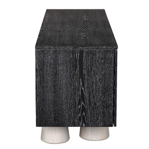 Jules Cabinet, Oak/Oak Veneer-Blue Hand Home