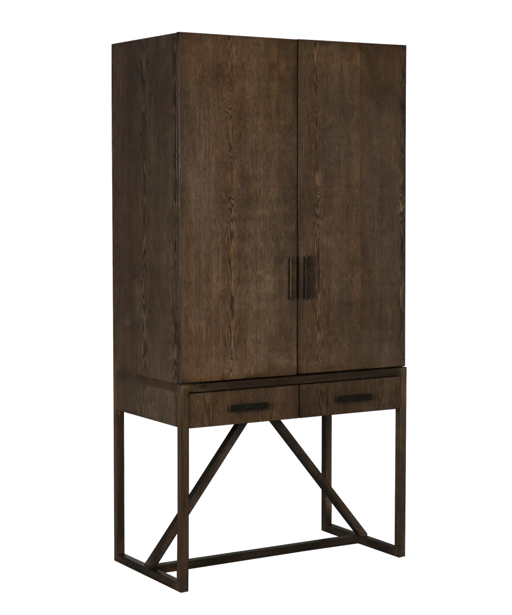 Denver Cabinet - 40x22x80-Blue Hand Home