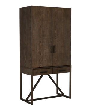 Denver Cabinet - 40x22x80-Blue Hand Home