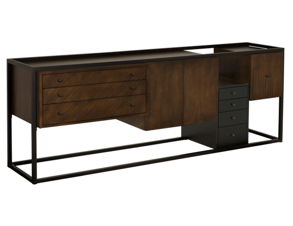 Sherlock Console - 84.75x20x30-Blue Hand Home