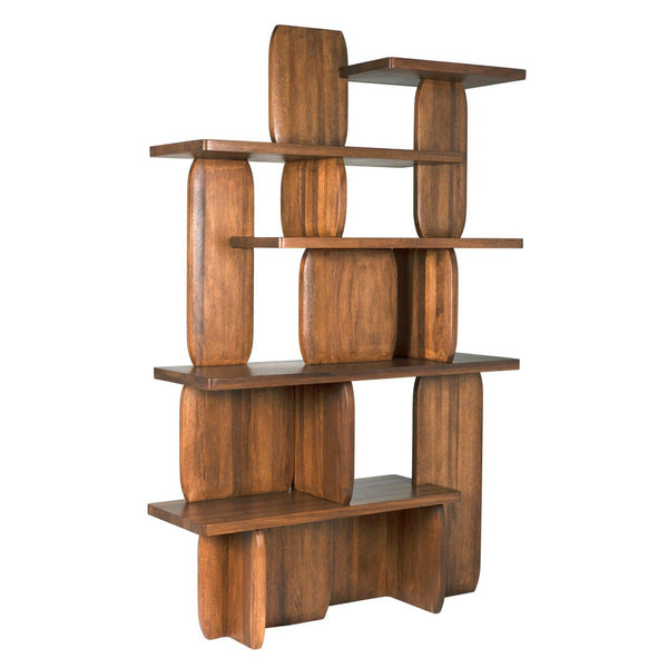 Kilimanjaro Bookcase-Noir Furniture-Blue Hand Home