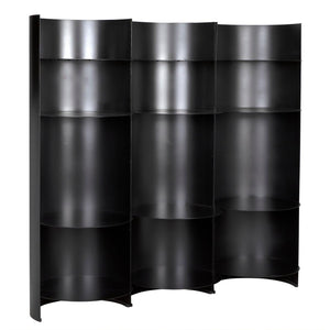 Fassbender Bookcase Set of 3-Noir Furniture-Blue Hand Home