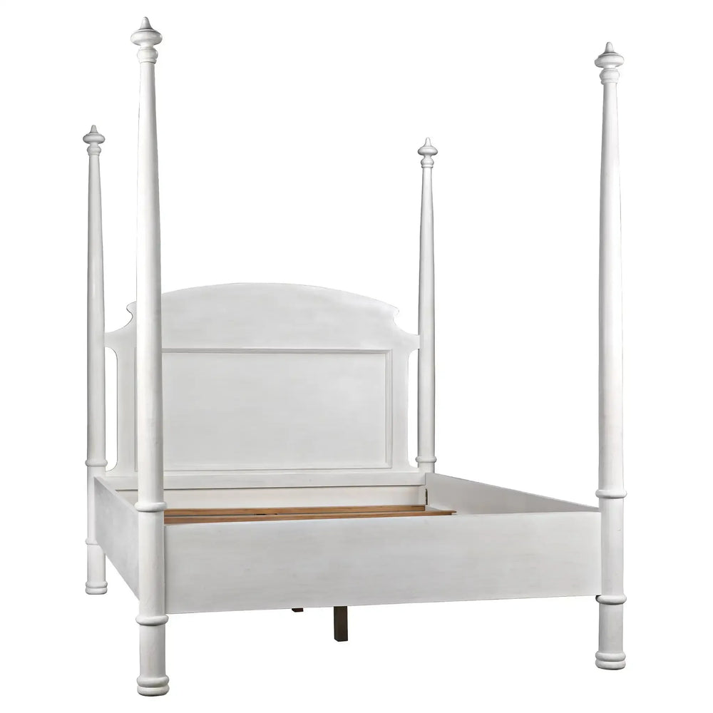 New Douglas Bed, Queen, White Washed-Blue Hand Home