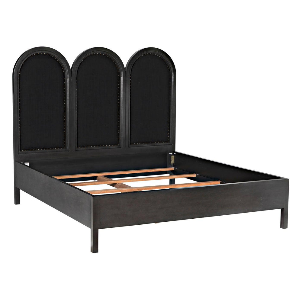 Arch Bed, Eastern King, Pale-Noir Furniture-Blue Hand Home