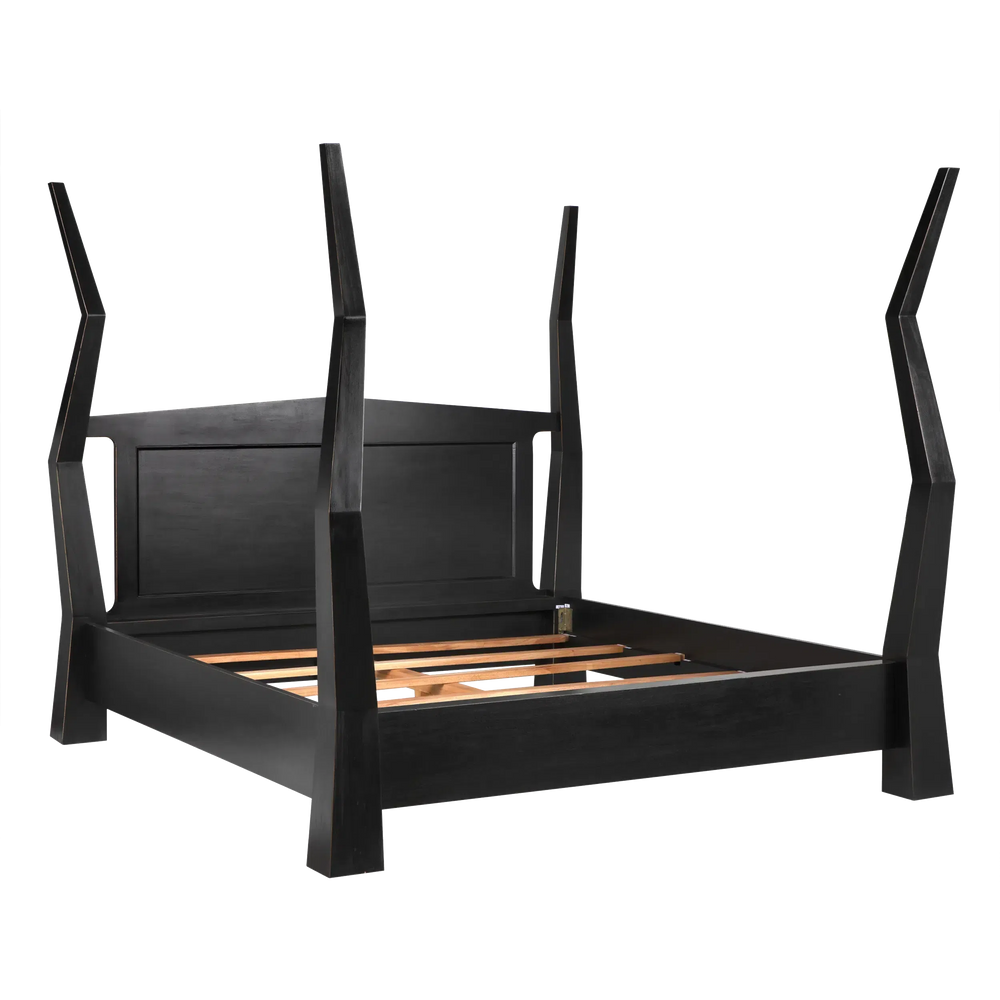 Patras Bed, Eastern King by Noir-Blue Hand Home