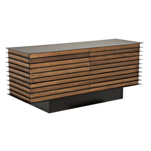 Elevation Sideboard, Dark Walnut and Steel by Noir-Blue Hand Home