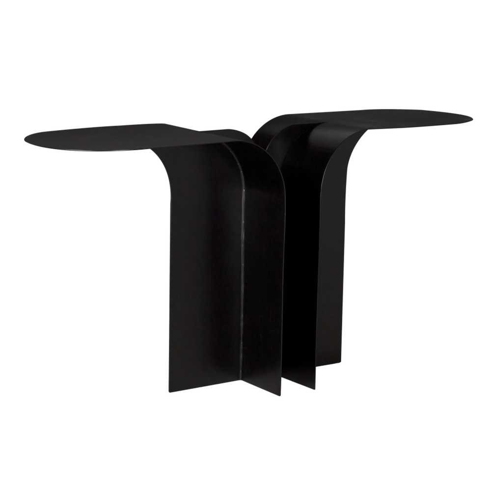 Wexler Console by Noir-Blue Hand Home
