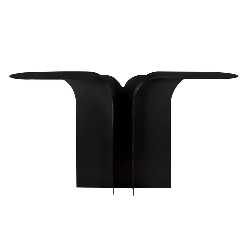 Wexler Console by Noir-Blue Hand Home