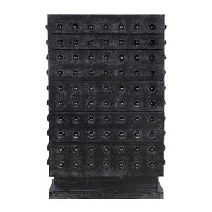 Didier Cabinet, Black Walnut-Blue Hand Home