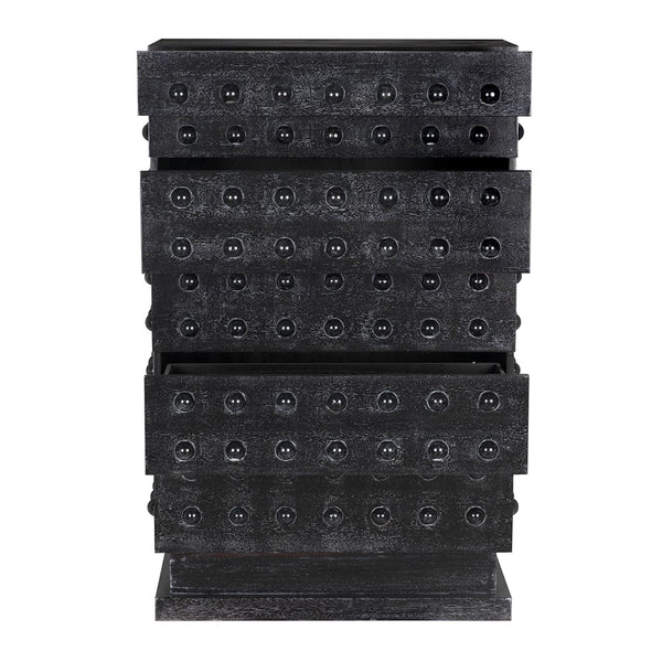 Didier Cabinet, Black Walnut-Blue Hand Home