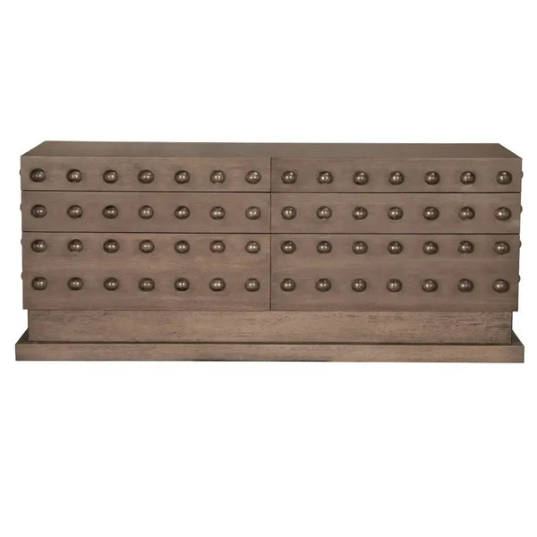 Didier Sideboard, Greige Walnut-Blue Hand Home