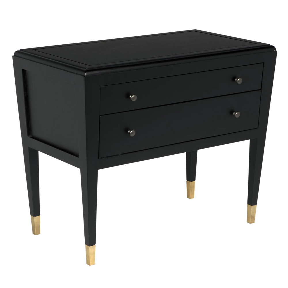 Noir Grant Sideboard, Black-Blue Hand Home