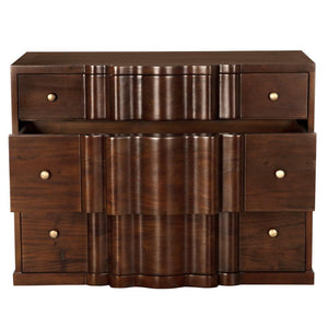 Kiss Dresser, Hand Rubbed Brown-Blue Hand Home