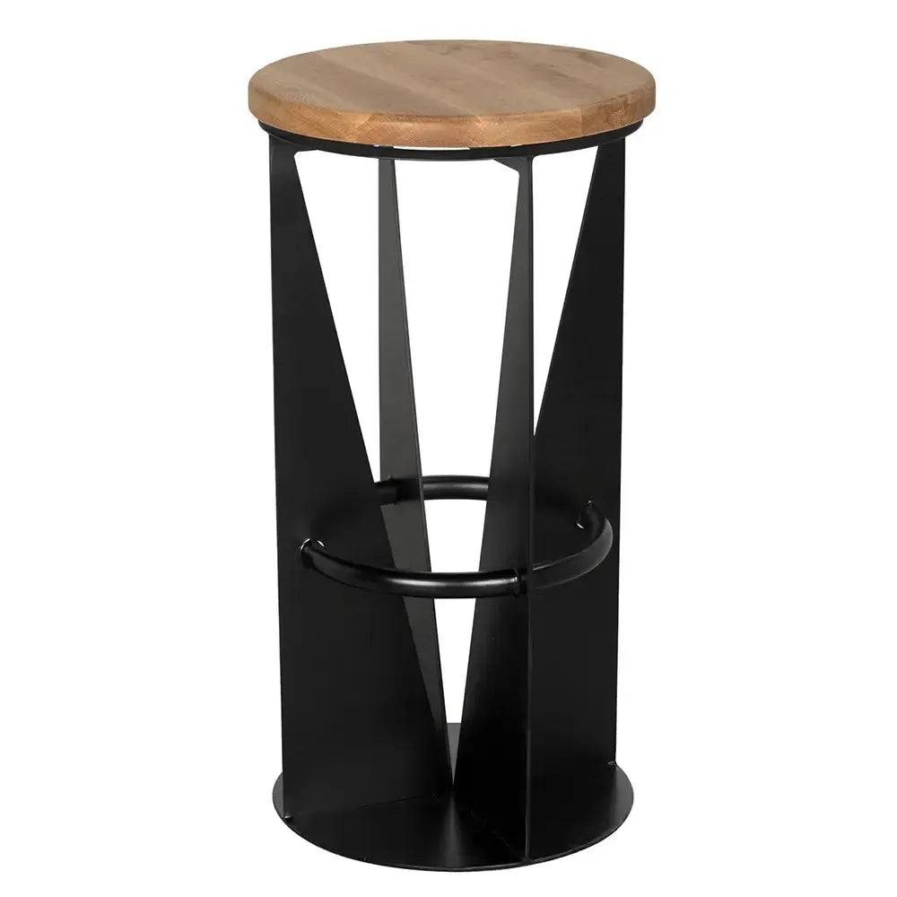 Nagoya Stool, Bar Height-Blue Hand Home