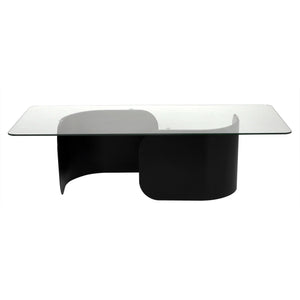 Noir Varicka Coffee Table-Blue Hand Home