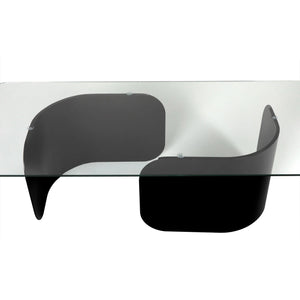 Noir Varicka Coffee Table-Blue Hand Home