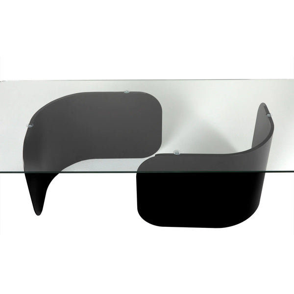 Noir Varicka Coffee Table-Blue Hand Home