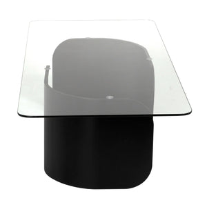 Noir Varicka Coffee Table-Blue Hand Home