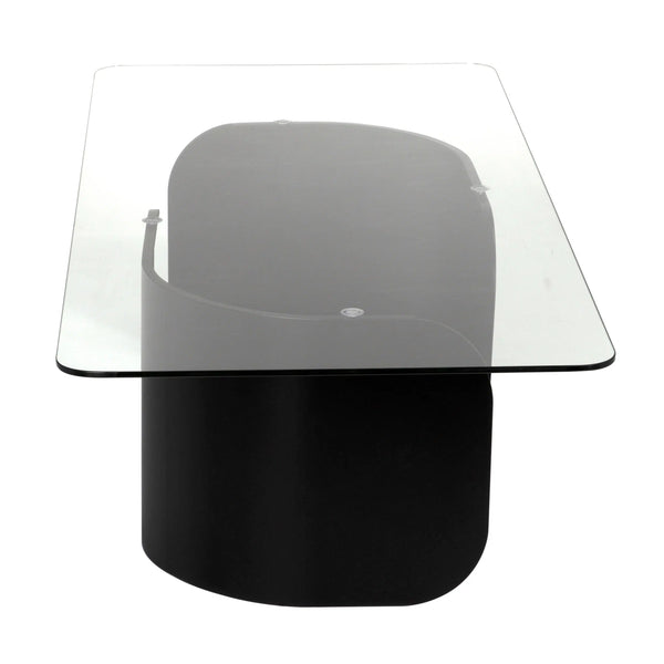 Noir Varicka Coffee Table-Blue Hand Home