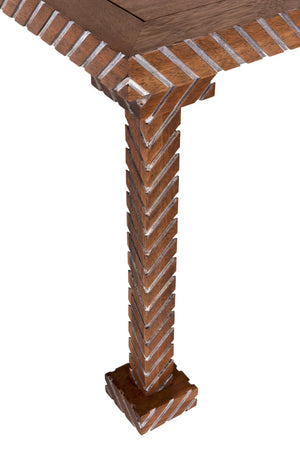 Noir Ryder Table, Desk-Blue Hand Home