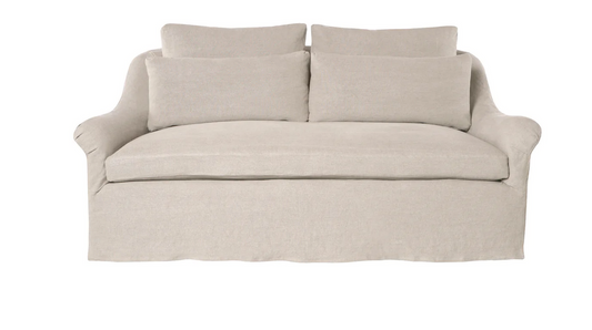 Cisco Brothers Genevieve Loveseat-Blue Hand Home