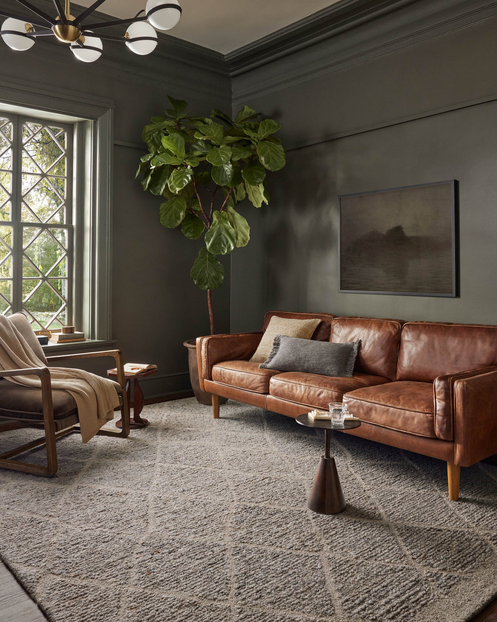 Magnolia Home by Joanna Gaines x Loloi Jones Rug - Pebble-Blue Hand Home