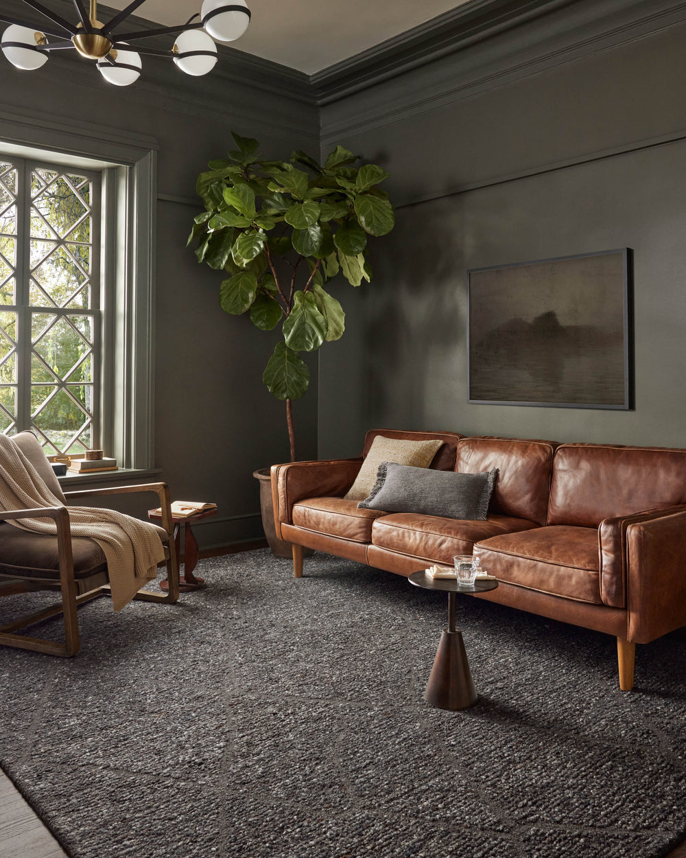 Magnolia Home by Joanna Gaines x Loloi Jones Rug - Granite-Blue Hand Home