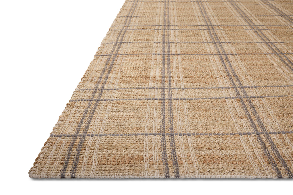 Chris Loves Julia x Loloi Judy Rugs - Natural / Stone-Blue Hand Home