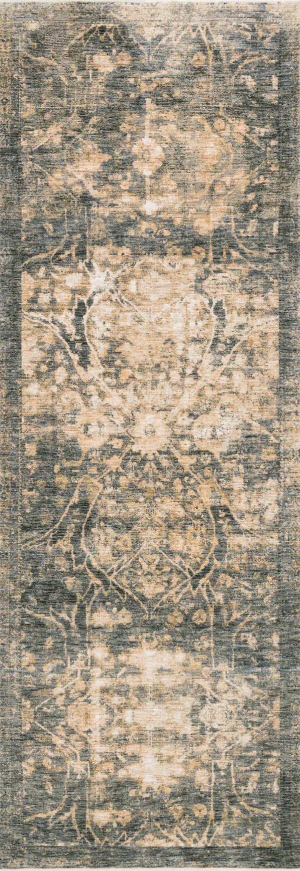 Magnolia Home by Joanna Gaines x Loloi Kennedy Rug - Lagoon / Sand-Blue Hand Home