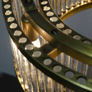 Petronas Chandelier by Noir-Blue Hand Home