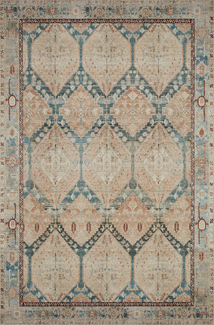 Magnolia Home by Joanna Gaines x Loloi Lenna Rug - Denim / Sand-Blue Hand Home