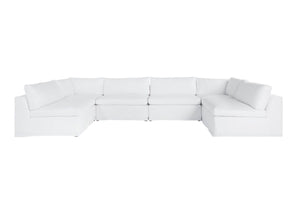 Lawren Sectional-Blue Hand Home