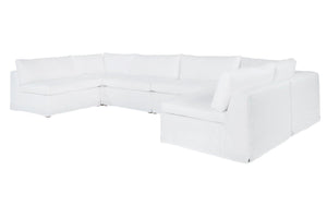 Lawren Sectional-Blue Hand Home