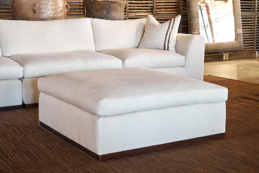 Lorenzo Ottoman-Blue Hand Home