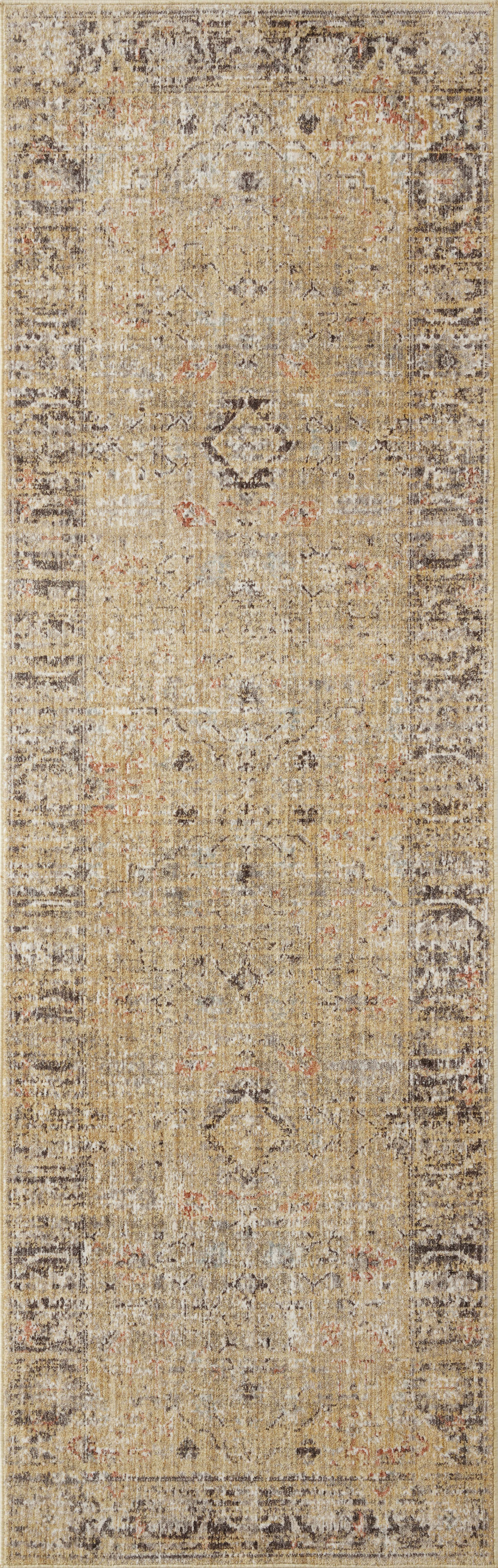 Loloi Millie Rug Collection - Gold / Charcoal - Magnolia Home by Joanna Gaines-Blue Hand Home