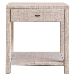 Indigo Road by Egypt Sherrod Gia Raffia Single Drawer Nightstand, 26"H, Natural