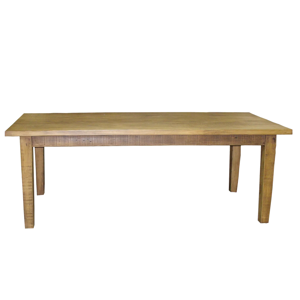 Reclaimed Lumber Farm Dining Table - 120x40x30-Blue Hand Home