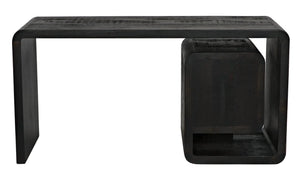 Reclaimed Lumber, Infinity Desk - 60x26x30-Blue Hand Home