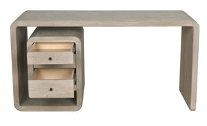 Reclaimed Lumber, Infinity Desk - 60x26x30-Blue Hand Home